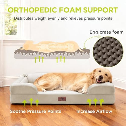 Waterproof Orthopedic Dog Bed for Extra Large Sized Dogs