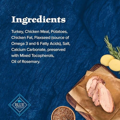 Blue Buffalo Wilderness Turkey Crunchy Dog Biscuits, Grain-Free, 10 oz