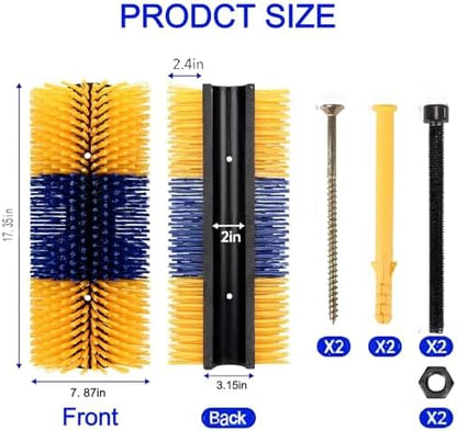 Livestock Scratching Brush Goat Donkey Cow Horse Cattle Itch Scratcher Post
