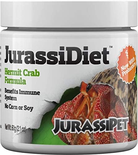 JurassiDiet - Hermit Crab w/Probiotics 60 g / 2.1 oz.