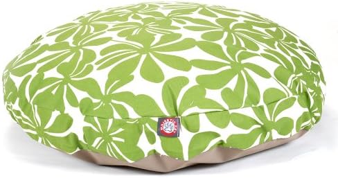 Sage Plantation Large Round Indoor Outdoor Pet Dog Bed With Removable Washable Cover By Majestic Pet Products