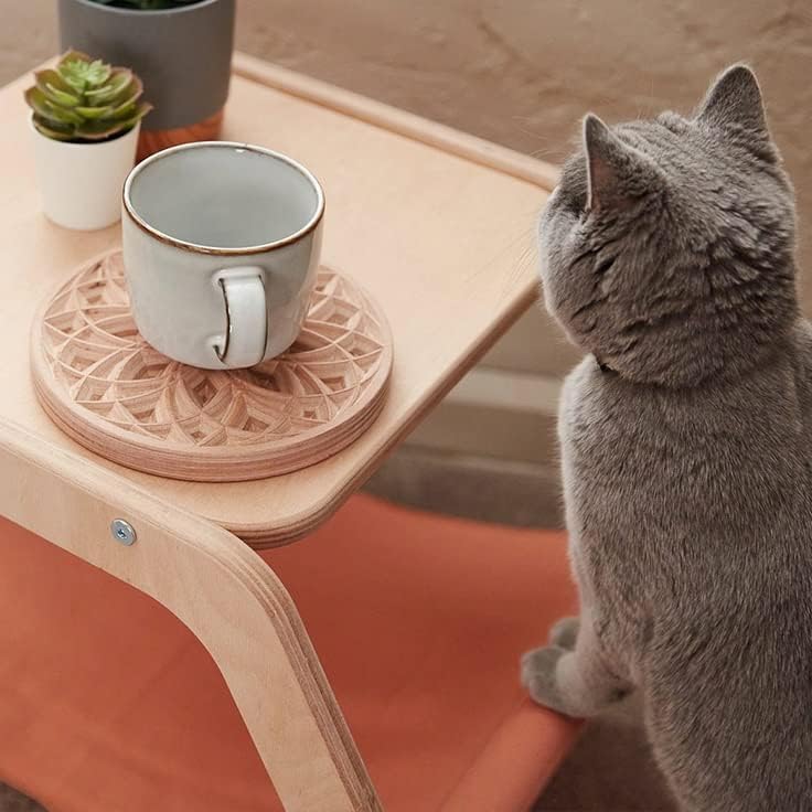 Litter Boxes Cat Hammock Pet Supplies Nest Coffee Table Breathable Villa Removable and Washable Multi-Layer Bed