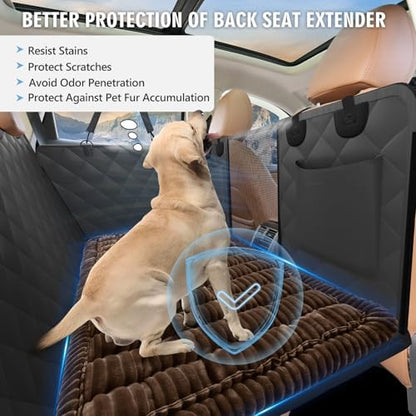 Dog Bed for Car Back Seat, Non-Slip Backseat Pet Mat Standard, 51''X23.5''