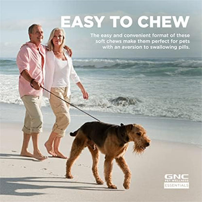 GNC Pets Essentials Digestion Soft Chews for Dogs, Bacon Flavor, 60 Count