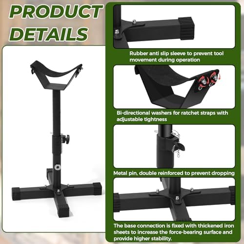 Adjustable Farrier Stand Hoof Jack for Horses Metal Hoof Stand