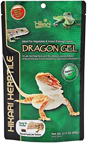 Hikari® Ready-to-Use DragonGel™ Paste Diet for Insect and Vegetable-Eating Lizards, 2.11 oz (60g)