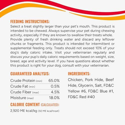 Good 'n' Fun Wings Long-Lasting Dog Treat Made With Real Protein, 4 oz