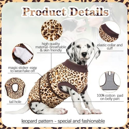 Kuoser Recovery Suit for Dogs After Surgery, Female Dog Onesie for Surgery