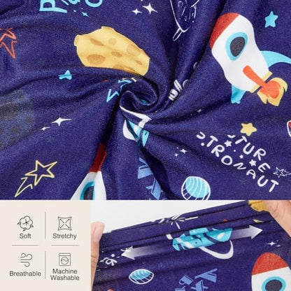 Bienbee Dog Pajamas, 4 Pack Adjustable Onesies for Small to Large Dogs L