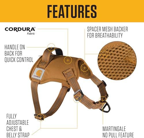 Carhartt Nylon Duck No Pull Dog Harness Port S