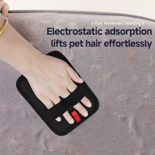 NVNAN 2-in-1 Pet Grooming Glove and Fabric Hair Remover
