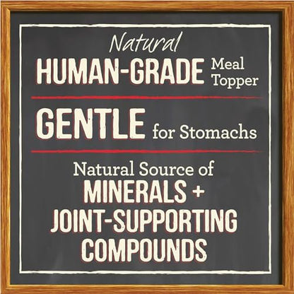 Merrick Grain Free Beef Bone Broth Dog and Cat Food Topper, 16 oz Pouch