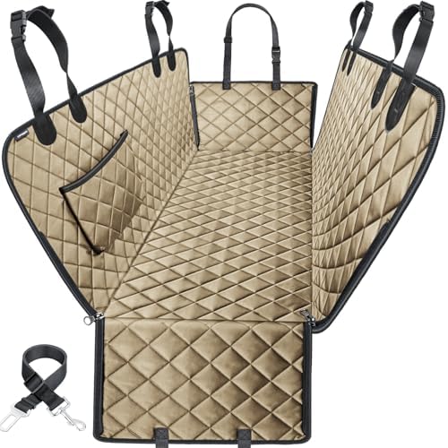 URPOWER XL Dog Seat Cover for Full-Size Truck Back Seat, Waterproof Hammock