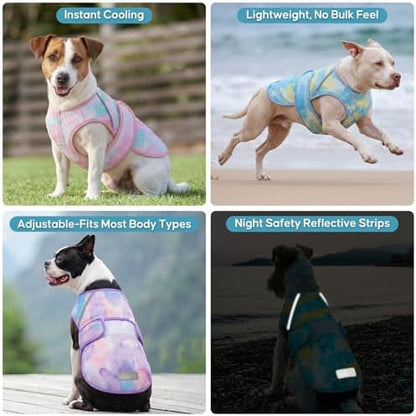 KYEESE Dog Cooling Vest Evaporative Dog Cooler Jacket for Summer Outdoor