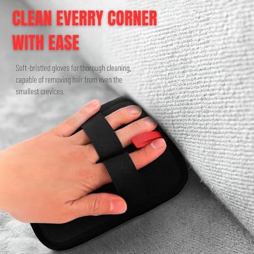 Pet Hair Remover Pad – Reusable Electrostatic Hair Removal Tool for Dogs & Cats, Effective Fur Remover for Furniture, Couch, Carpet, Clothes & Car