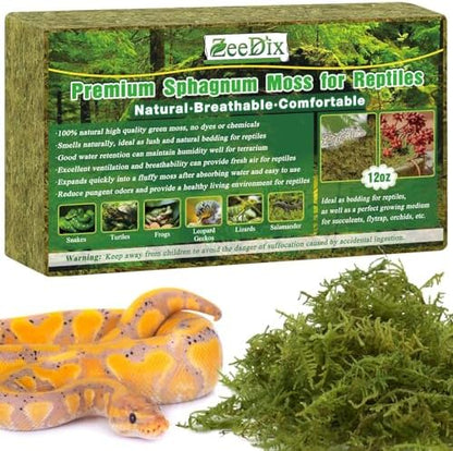 ZeeDix 0.75 lb Sphagnum Moss for Reptiles