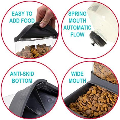 Sport Pet Gravity Feeder and Waterer, Small
