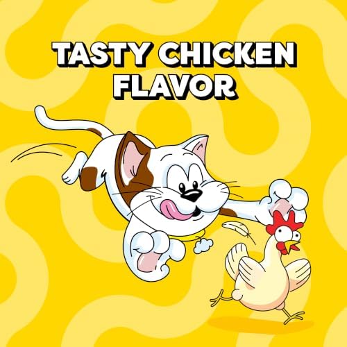 Temptations Jumbo Stuff Crunchy & Soft Cat Treats, Chicken, 14 oz
