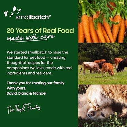 smallbatch Freeze Dried Raw Dog Food, Grass-Fed Lamb Recipe, 14 oz