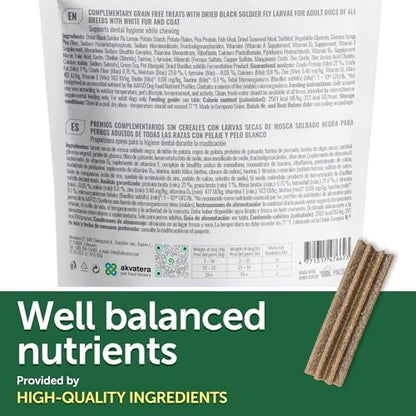 Nature's Protection Superior Care Dog Dental Sticks Adult, Insect 5.29oz