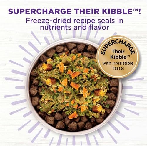 Wellness Bowl Boosters, Dog Food Topper for Small, Medium, & Large Breeds, Grain Free, Natural, Freeze Dried, Joint Health Chicken, 4 Ounce Bag (Pack of 2)