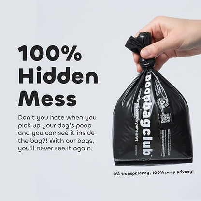 Unscented Dog Poop Bags - Extra Thick Leak Proof for Dogs - Certified Compostable - Earthminded Essential Accessory for Daily Walks and Easy Cleanup - 360 Bags