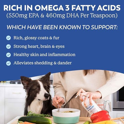 Dr. Harvey's Health & Shine Omega 3 Fish Oil for Dogs