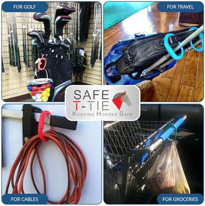 Kensington Protective Products Horse Tie — Revolutionary Safety for You and Your Horse — With a Quick Release Design For Use When Safety is A Concern — Sold 2 Per Pack