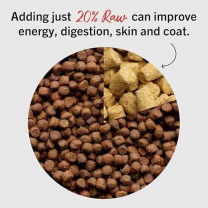 Stella & Chewy's Freeze-Dried Raw Beef Meal Mixers- Dog Food Topper and Mixer - Made with 95% Grass-Fed Beef,Organs & Bone - Perfect for Picky Eaters - Grain-Free - 35 oz,(Pack of 2)