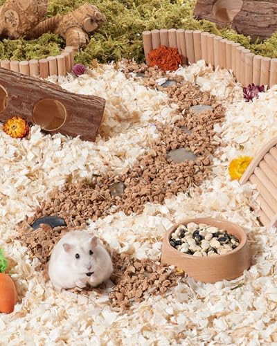 Niteangel Hamster Snack & Treats Toy: Mixed Bean Flakes & No Additive