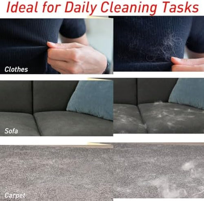 Pet Hair Remover Glove for Cats & Dogs, Reusable 5-Finger Fur Cleaning Tool for Couch, Furniture, Carpet, Car Seat & Clothing, Upgraded Electrostatic Pet Hair Cleaner, Washable Pet Fur Removal Brush