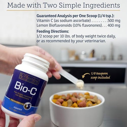 Rx Vitamins Bio-C - Vitamin C for Dogs and Cats - 4 oz