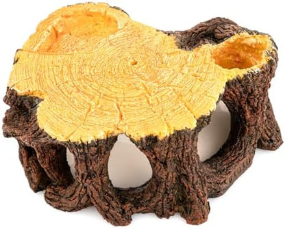 Reptile Hide Cave, Naturalistic Terrarium Décor, Safe Hideout for Ball Pythons, Bearded Dragons, Leopard Geckos