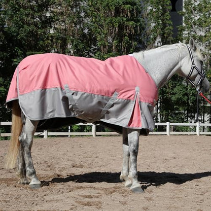 LEAFOREST 1200D Horse Turnout Blanket Waterproof 200g Fill Winter Cold Wet