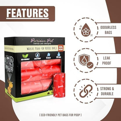 Parisian Pet Ecofriendly Dog Poop Bags Rolls
