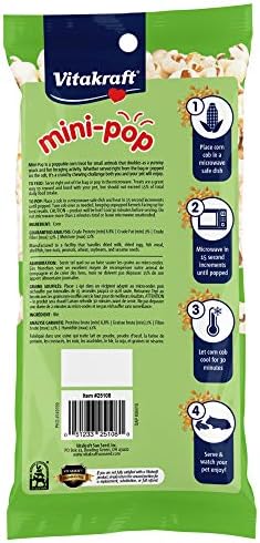 Vitakraft Mini-Pop Treat for Small Animals 6 oz - All-Natural