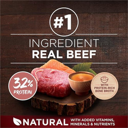 Purina ONE True Instinct Dry Dog Food, Real Beef & Salmon, 27.5 lb Bag