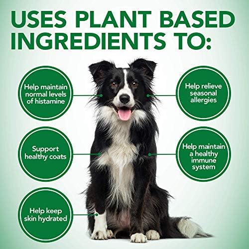 Vet's Best Healthy Coat Shed & Itch Relief Tablets, Allergy Aid, 150 Count