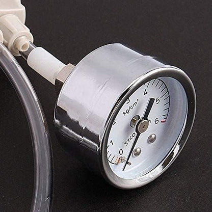 DIY CO2 Generator System Kit with Pressure Gauge Air Flow Adjustment Valve - Pressurized CO2 Kit for Aquarium Plants Tube Valve for Bottle - CO2 Regulator Aquarium for CO2 Diffuser - Grow System