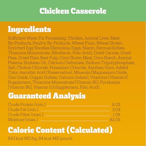 Pedigree Choice Cuts Wet Dog Food Pouch, Chicken Variety, 3.5 oz, 30 Count