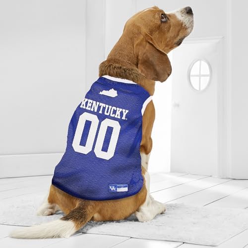 NCAA Basketball Pet Jersey KENTUCKY WILDCATS Dog Jersey, X-Large