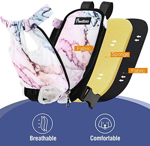 Pawaboo Pet Front Carrier Backpack for Small Medium Dogs