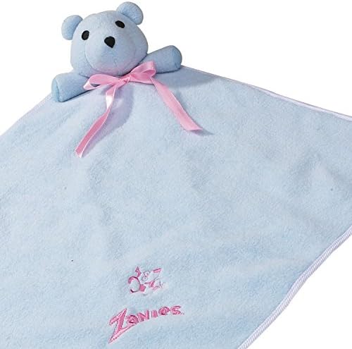 Zanies Snuggle Bear Blanket Dog Toys, Blue