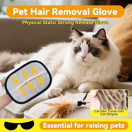 Electrostatic Pet Hair Removal Gloves