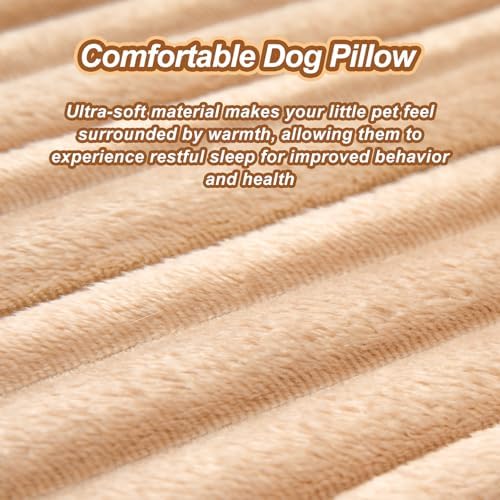 Dog Calming Pillow,Soft and Neck-Friendly,Washable Pet Neck Pillows,11"x8"