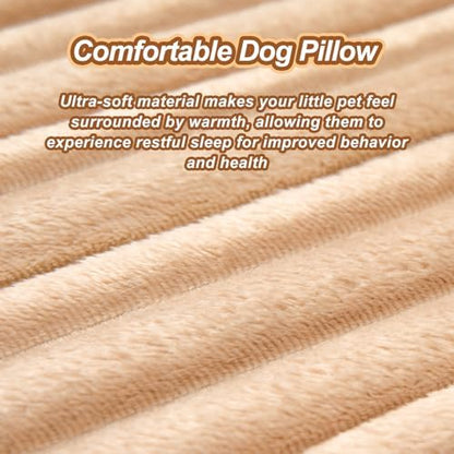 Dog Calming Pillow,Soft and Neck-Friendly,Washable Pet Neck Pillows,11"x8"