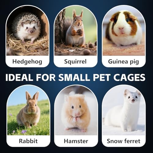 Guinea Pig Poop Spot Vacuum – Mini Cordless Assistant with LED Display, 2 Modes (4500/7500Pa), for Daily Cage Cleanup of Guinea Pig, Rabbit, Small Pets