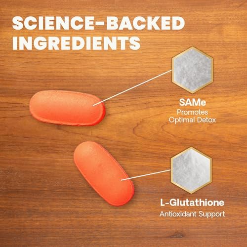 VetriScience Same Liver Health Tablets for Medium and Large Dogs, 30 Count