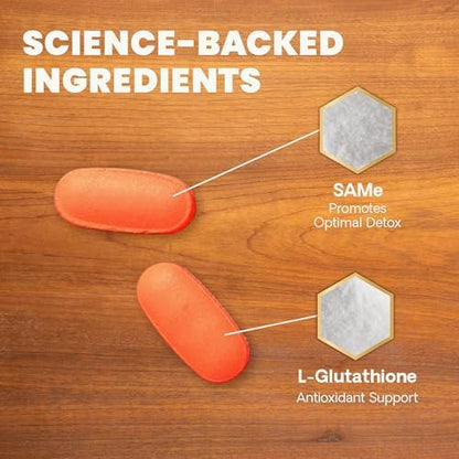 VetriScience Same Liver Health Tablets for Medium and Large Dogs, 30 Count