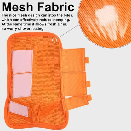 Horse Fly Boots, Mesh Fly Boots for Horse Set of 4, Equine Leg Protection